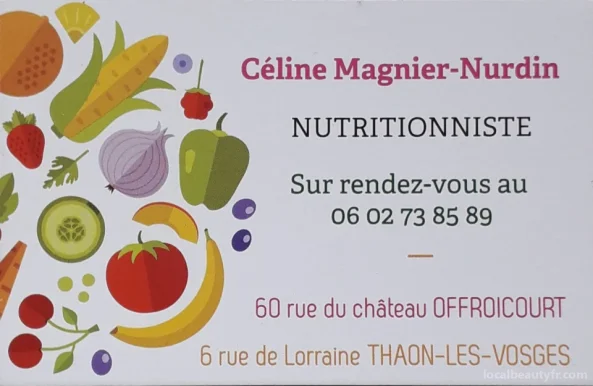 Cabinet de nutrition Magnier-Nurdin Céline, Grand Est - Photo 1