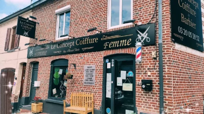 Le Concept Coiffure/Barbier (Coiffeur mixte), Hauts-de-France - Photo 1
