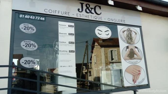 J&C coiffure Esthétique onglerie, Île-de-France - 