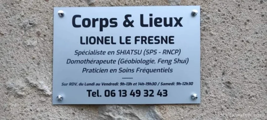 Corps Et Lieux - Lionel Le Fresne - Praticien en Shiatsu Thérapeutique et Soins Energétiques de la Personne et du Lieux, Le Mans - Photo 2