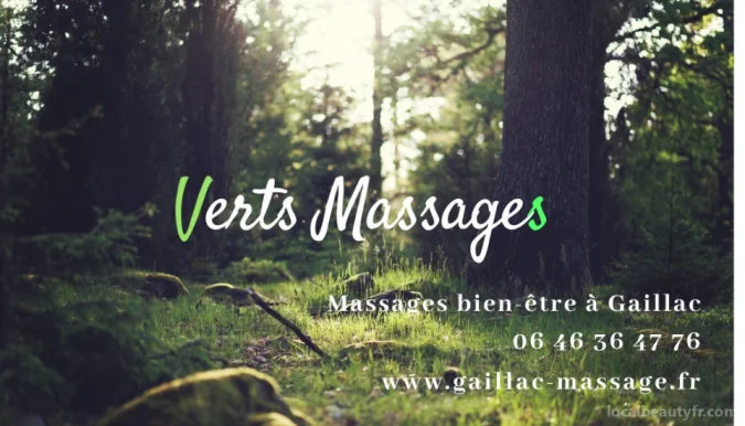 Verts Massages - Massage au salon et à domicile, Occitanie - Photo 1