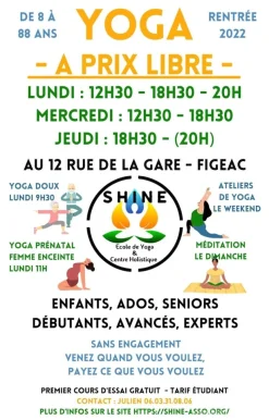 SHINE - Ecole de Yoga & Centre Holistique, Occitanie - Photo 1