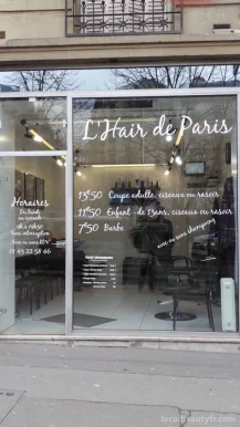 Coiffeur Barbier, Paris - 