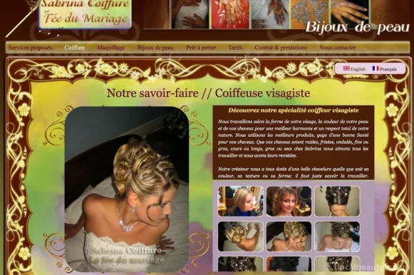 Sabrina Coiffure Fée du Mariage, Paris - 