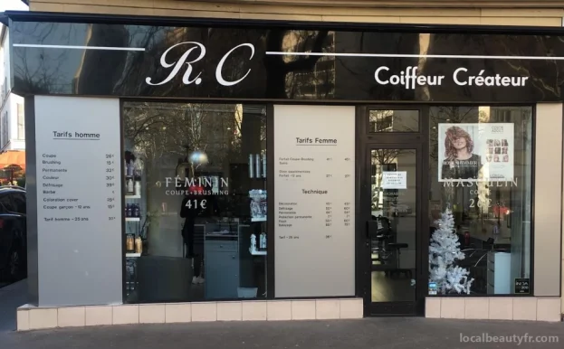 R.C coiffeur créateur, Paris - 