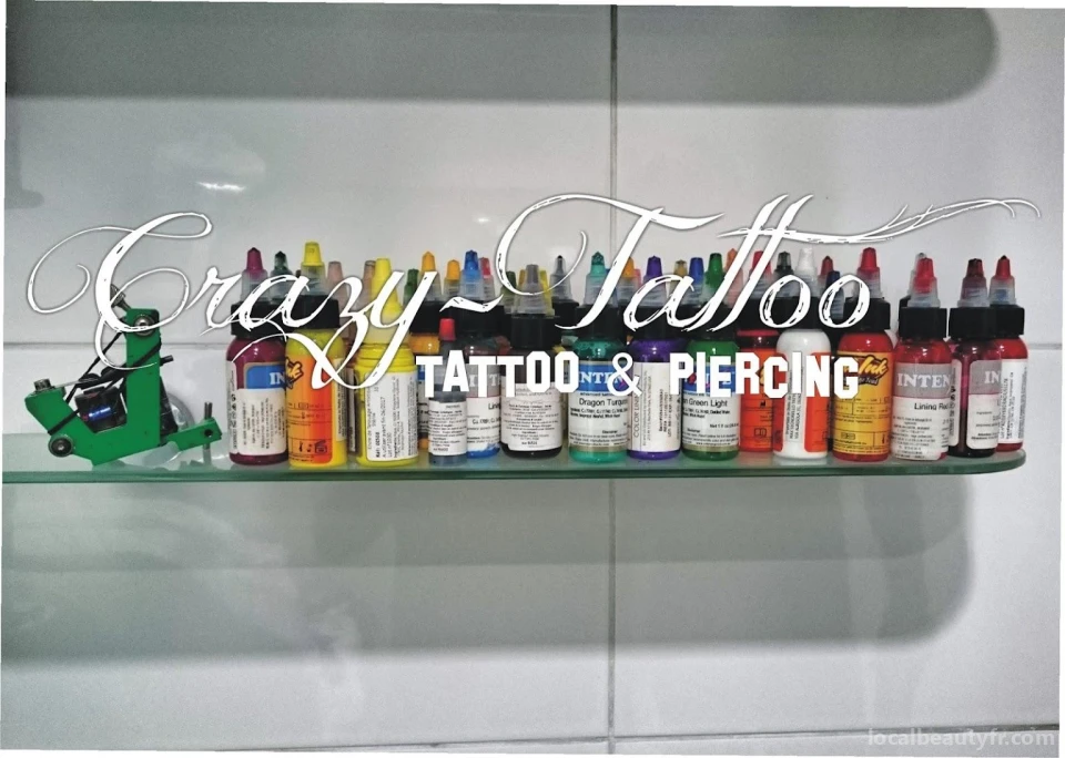 Crazy Tattoo Piercing - 32 Avis, Prix, Carte, Adresse à Provence-Alpes-Côte d'Azur